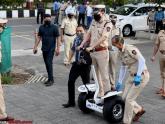 Mumbai cops & Segway scooters